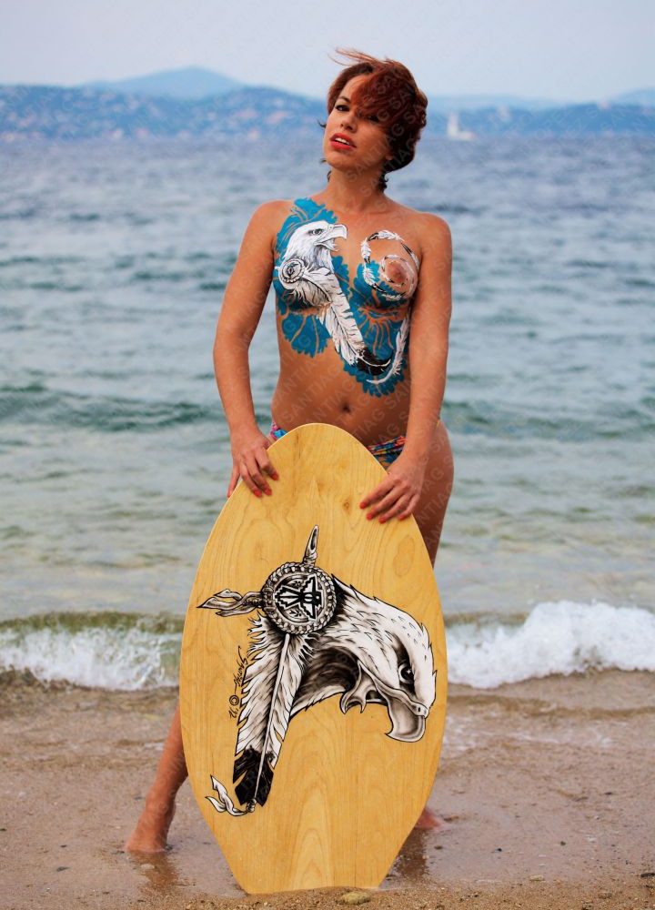 bodypainting surf