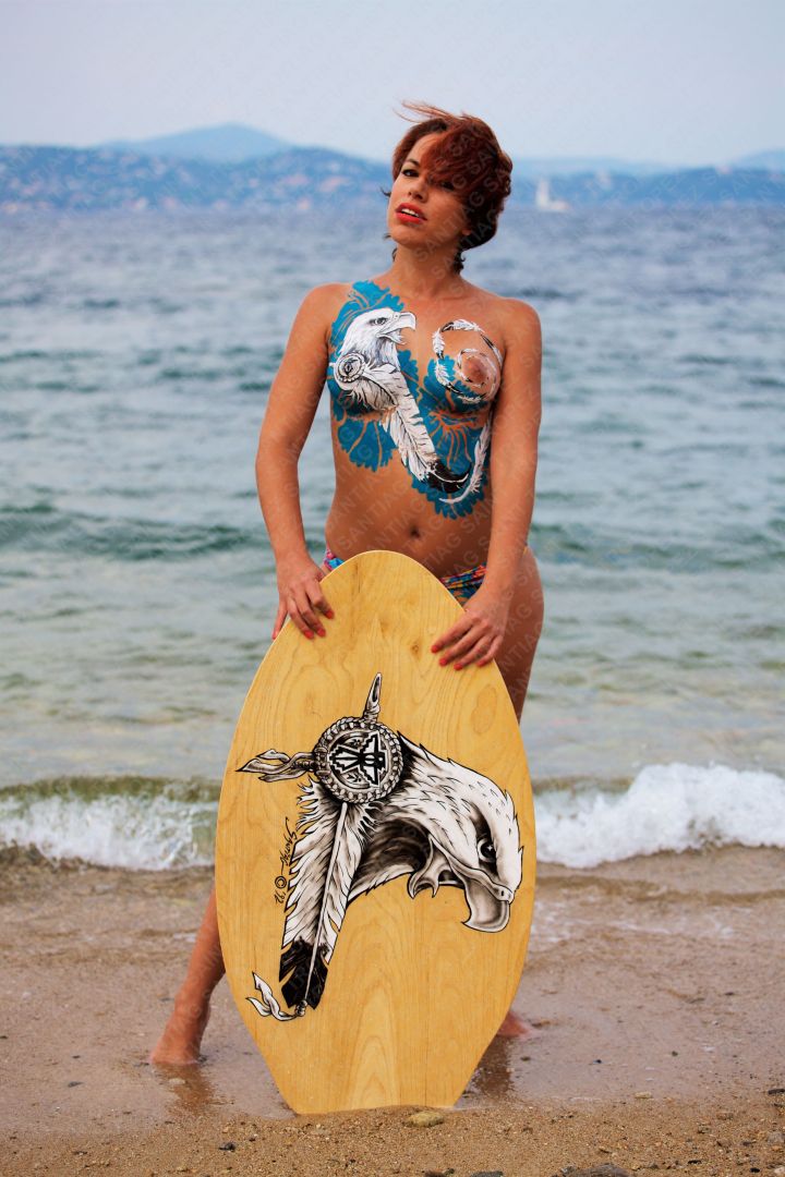 bodypainting surf