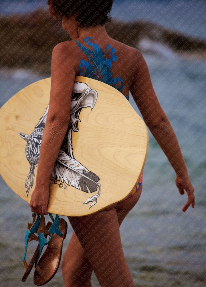 bodypainting surf
